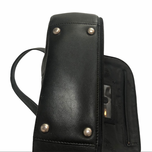 Fossil Handbag Vintage Leather Pebble Grain Black - Picture 4 of 7